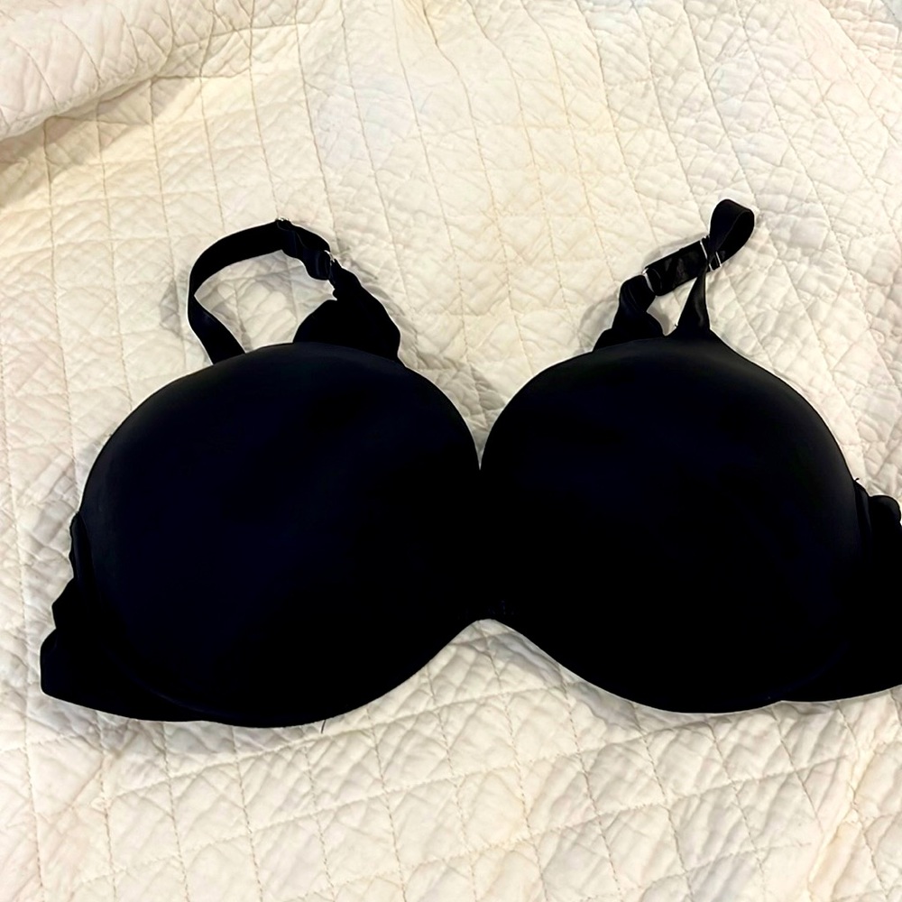 Black Underwire Push-up Bra